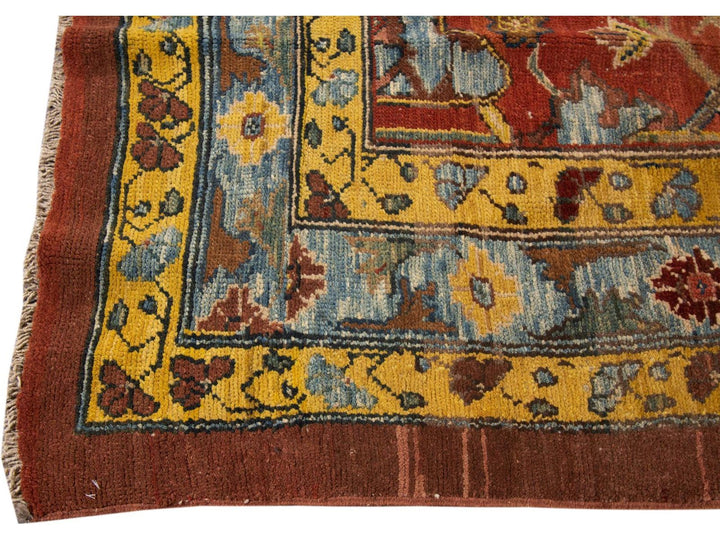Vintage Bakshaish Wool Rug 7 X 9