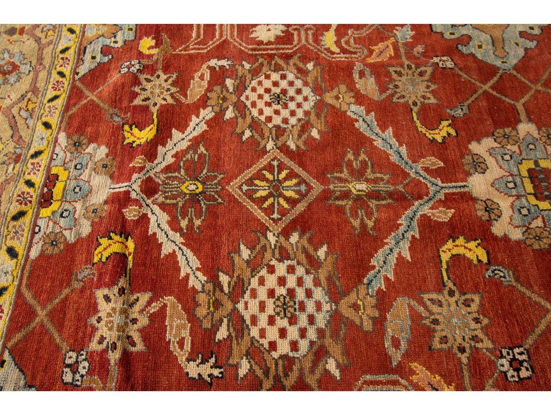 Vintage Bakshaish Tribal Wool Rug 10 X 12