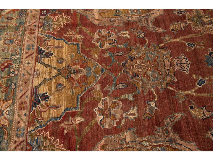 Vintage Bakshaish Tribal Wool Rug 9 X 11