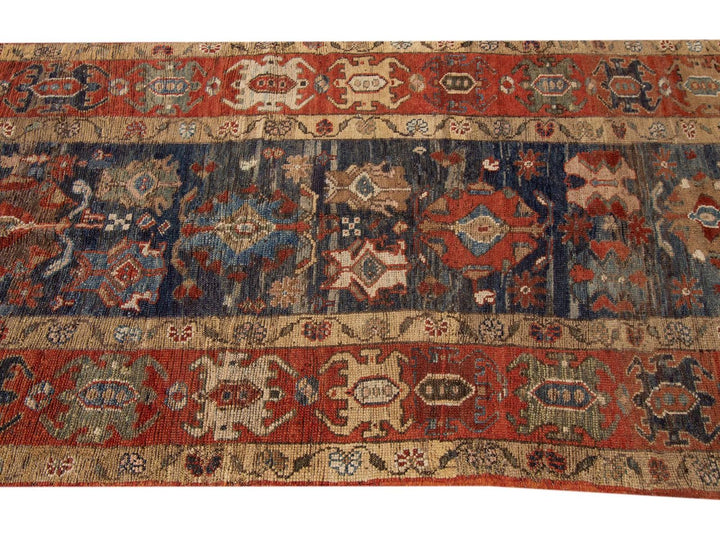 Vintage Style Bakshaish Rug, 4' X 10'