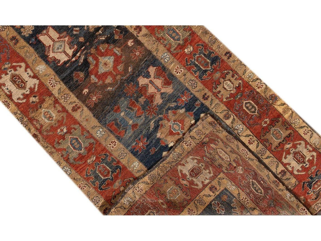 Vintage  Bakshaish Wool Runner 4 x 10