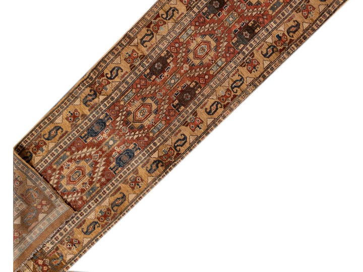 Vintage Bakshaish Wool Runner 3 X 13