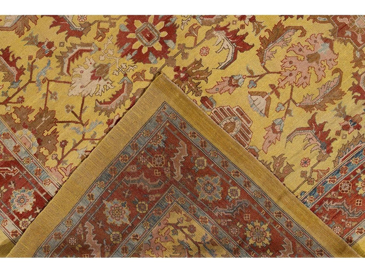Vintage Bakshaish Tribal Wool Rug 11 X 13