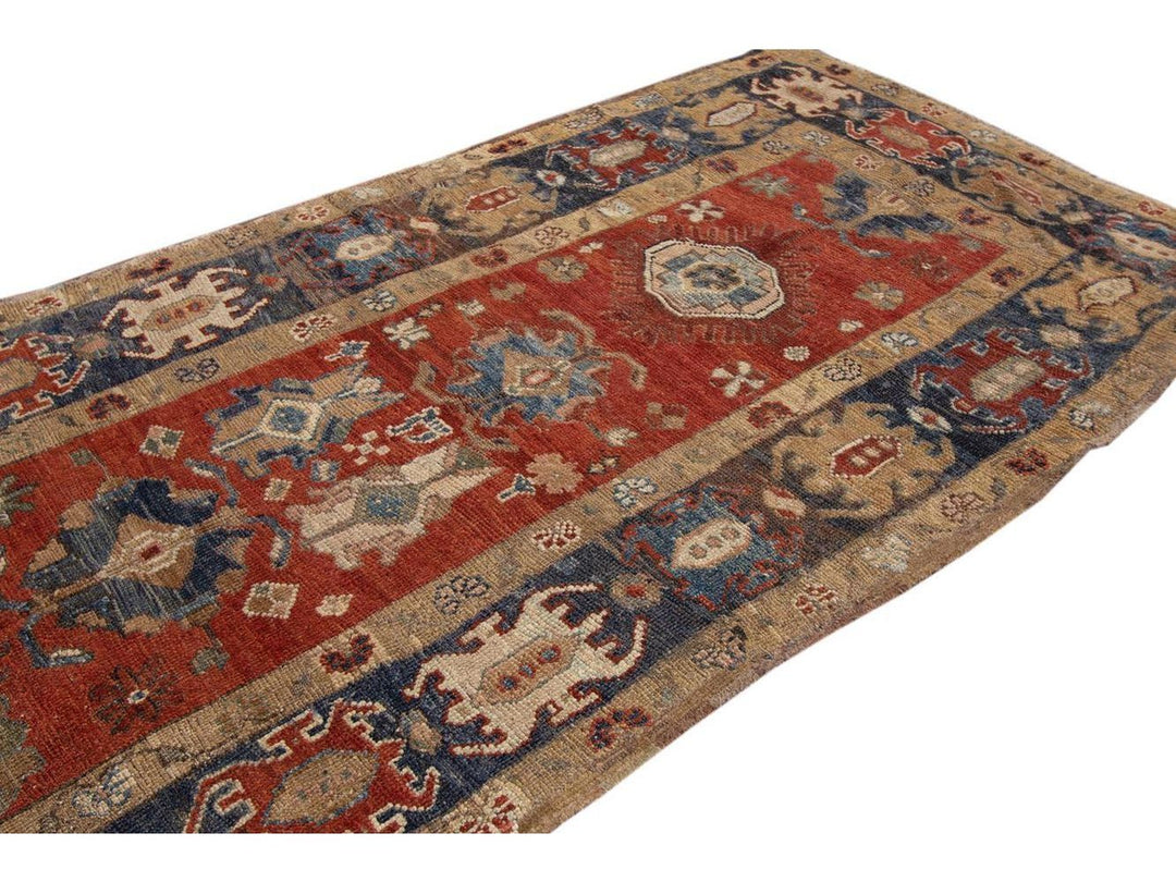 Vintage Bakshaish Wool Runner 4 X 11