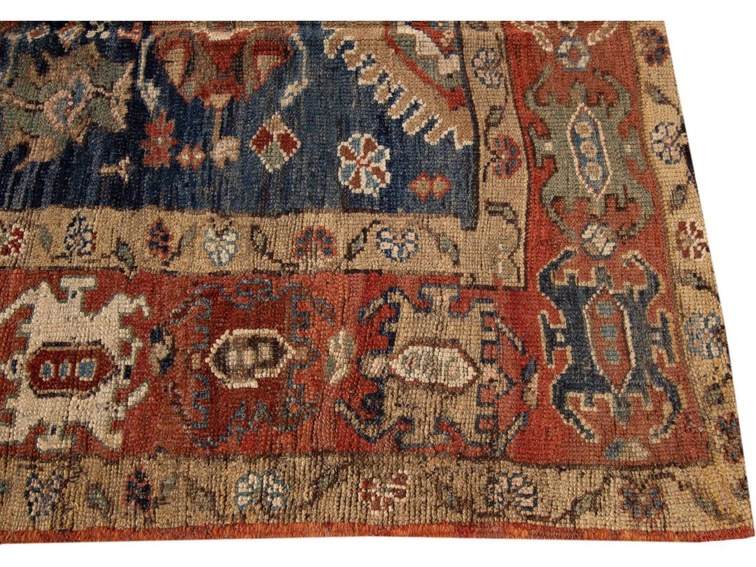 Vintage Style Bakshaish Rug, 4' X 10'