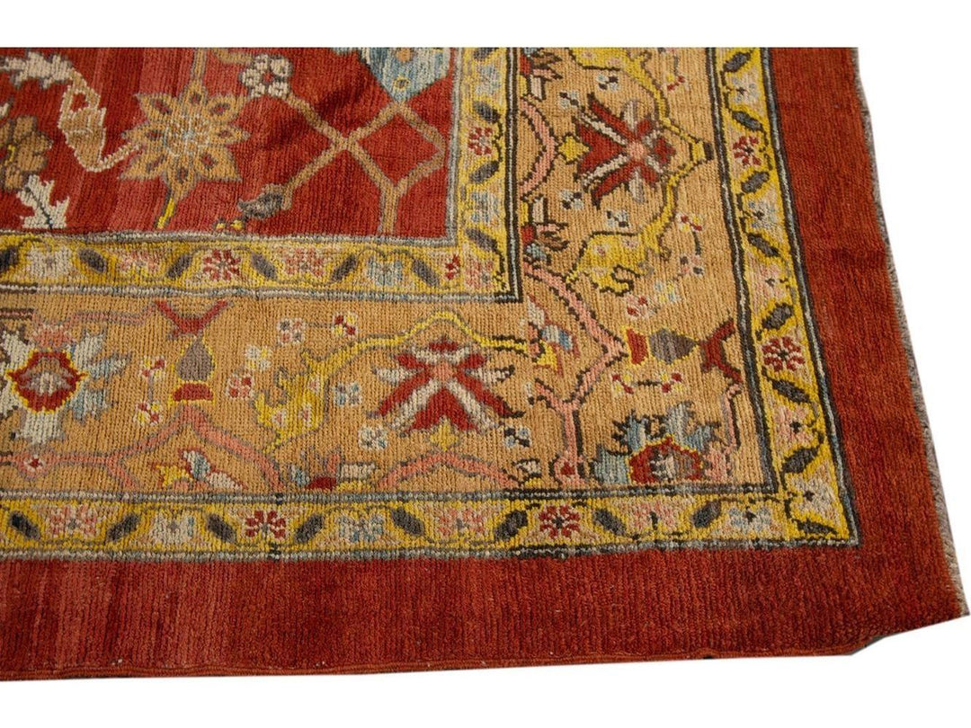 Vintage Bakshaish Tribal Wool Rug 10 X 12