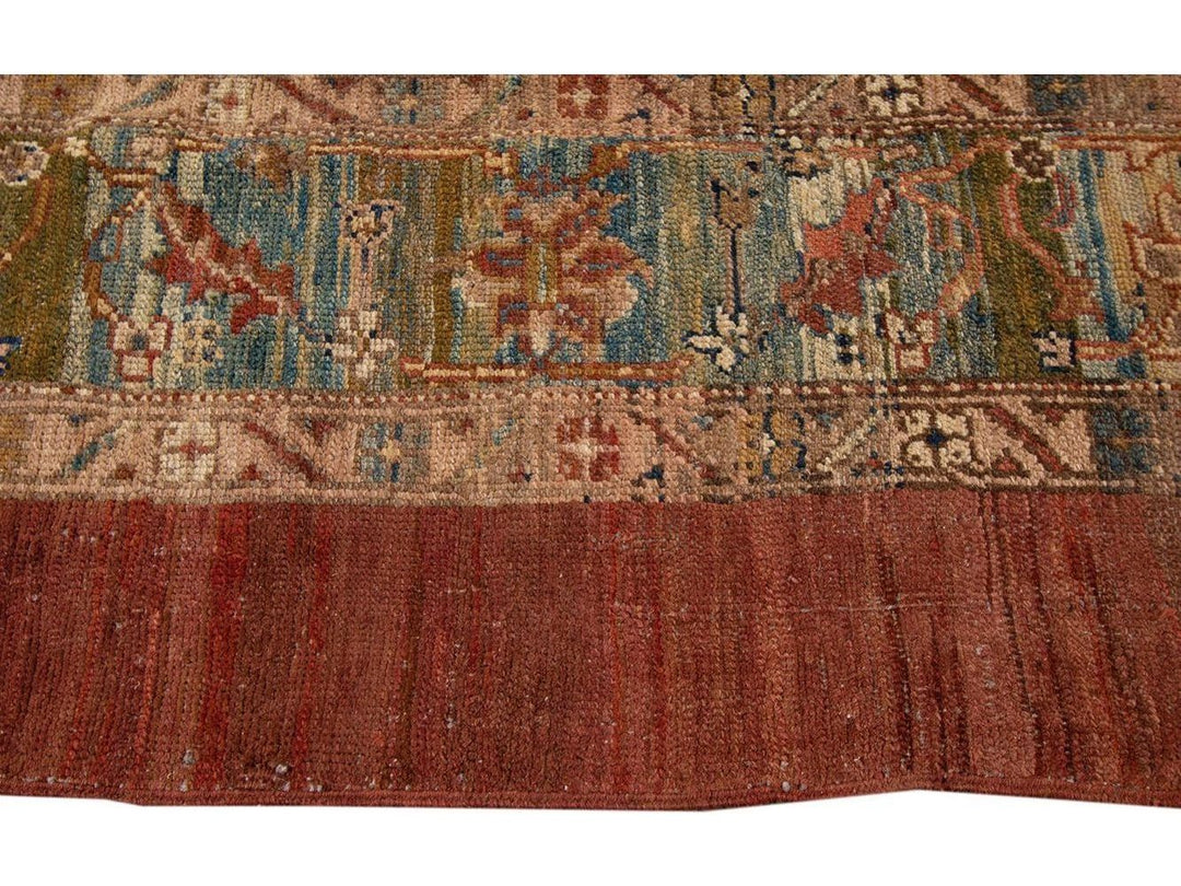 Vintage Bakshaish Tribal Wool Rug 9 X 11