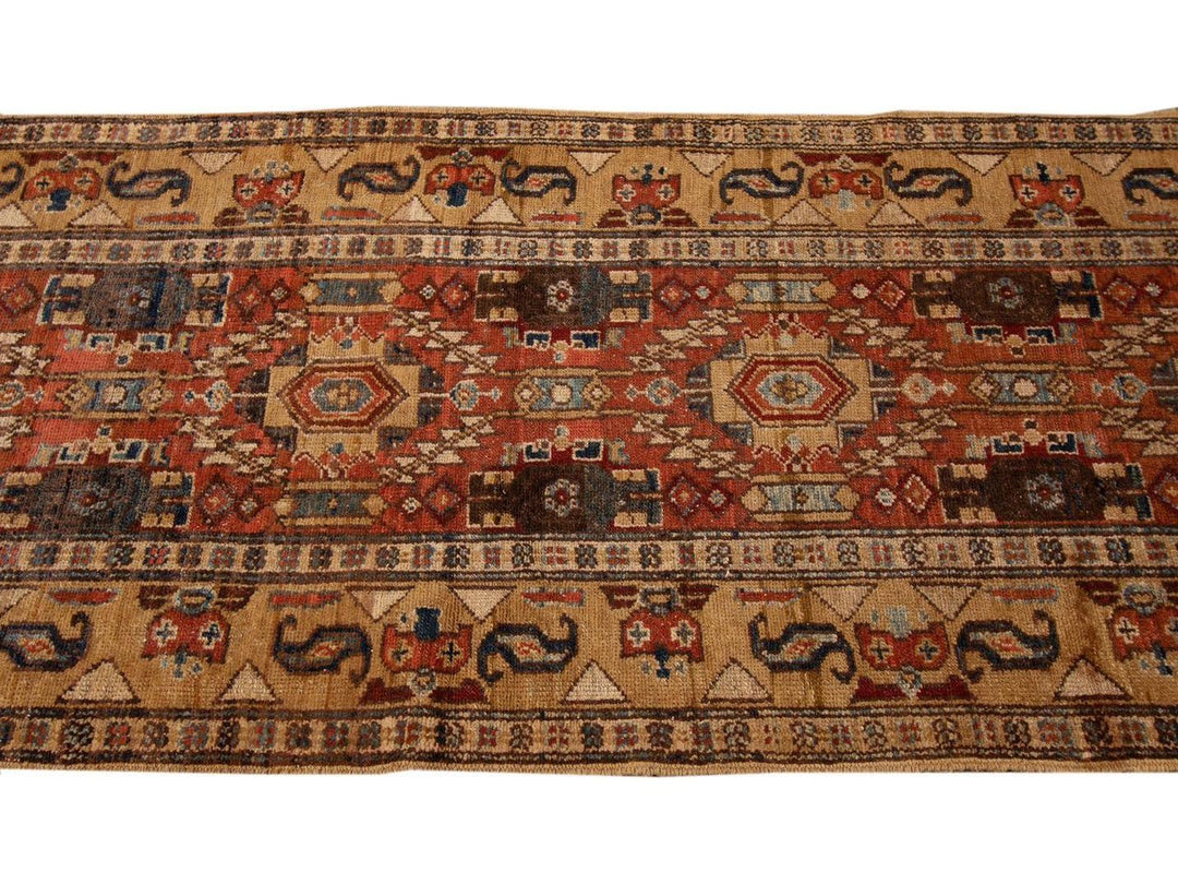 Vintage Bakshaish Wool Runner 3 X 13