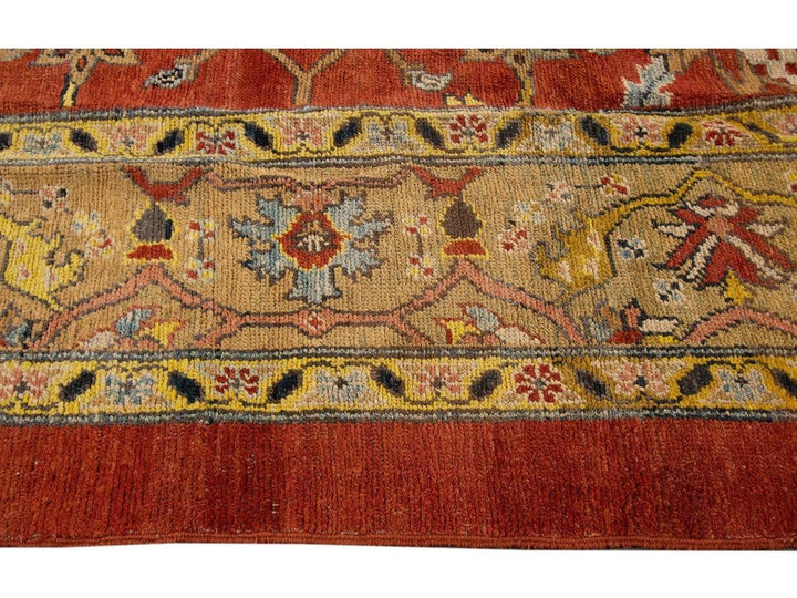 Vintage Bakshaish Tribal Wool Rug 10 X 12