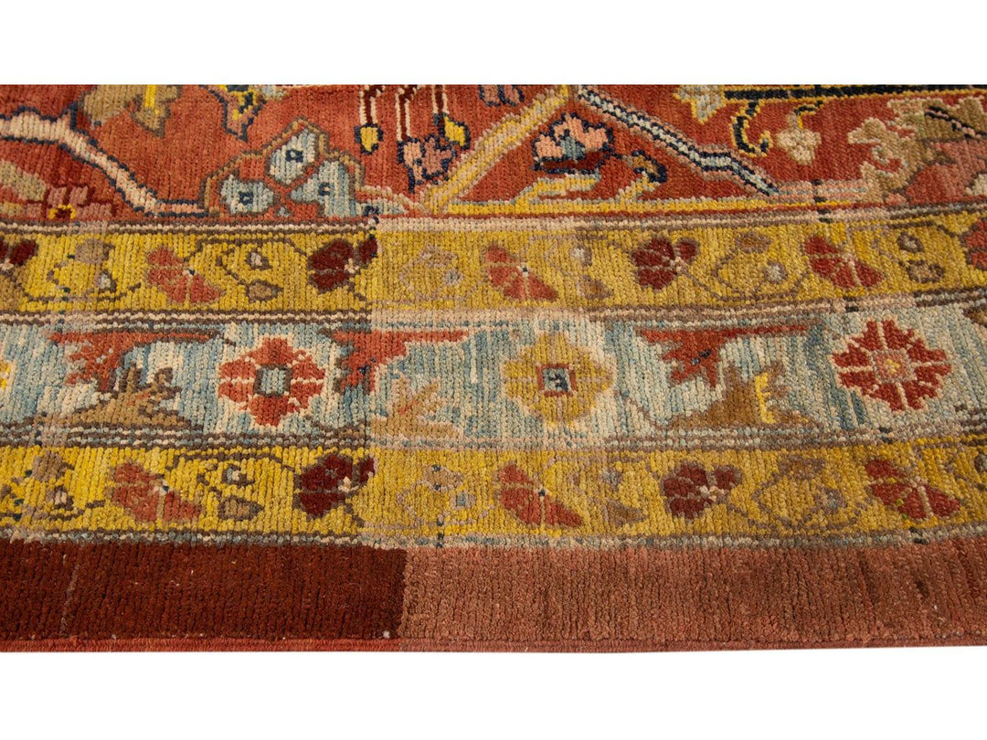 Vintage Bakshaish Wool Rug 7 X 9