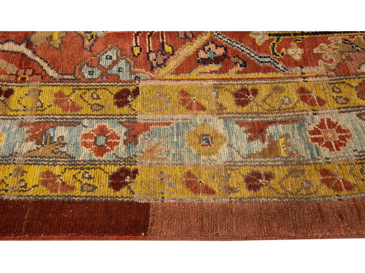 Vintage Bakshaish Wool Rug 7 X 9