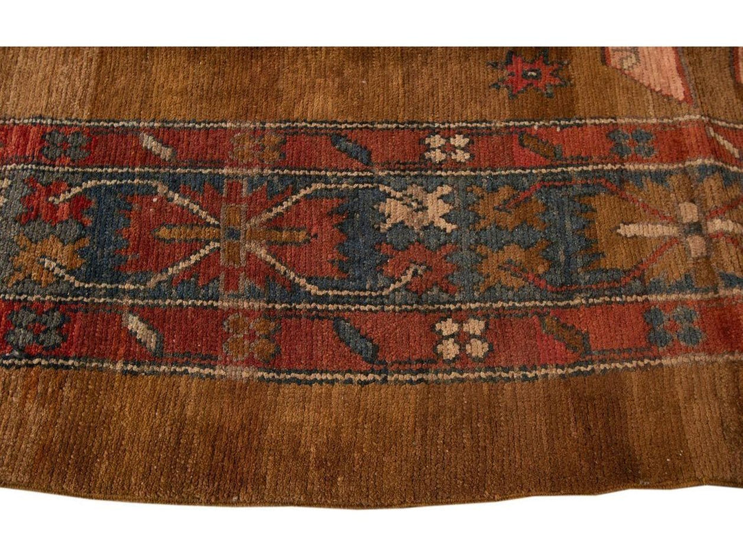 Vintage Bakshaish Tribal Wool Rug 7 X 11