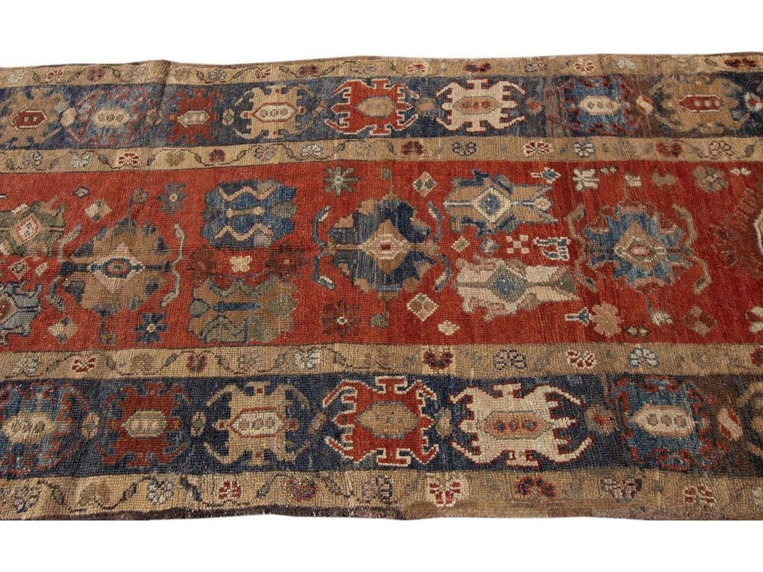 Vintage Bakshaish Wool Runner 4 X 11