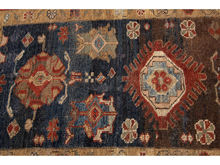 Vintage Bakshaish Wool Runner 4 X 11