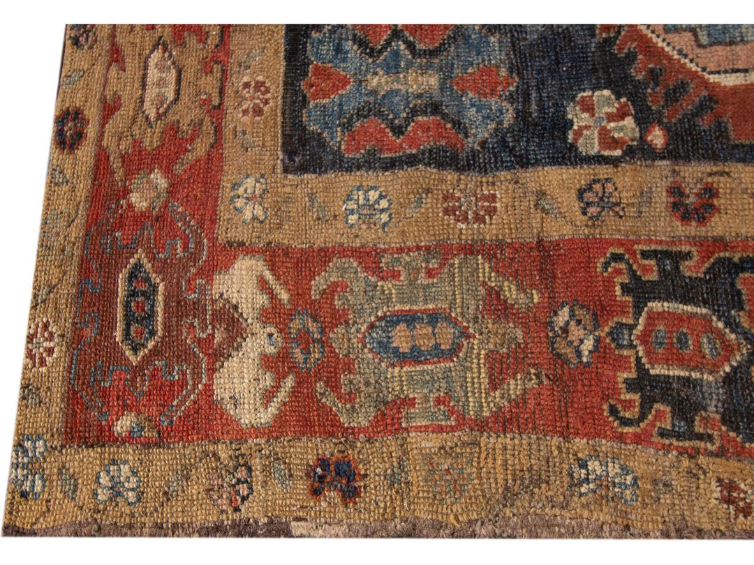 Vintage  Bakshaish Wool Runner 4 x 10