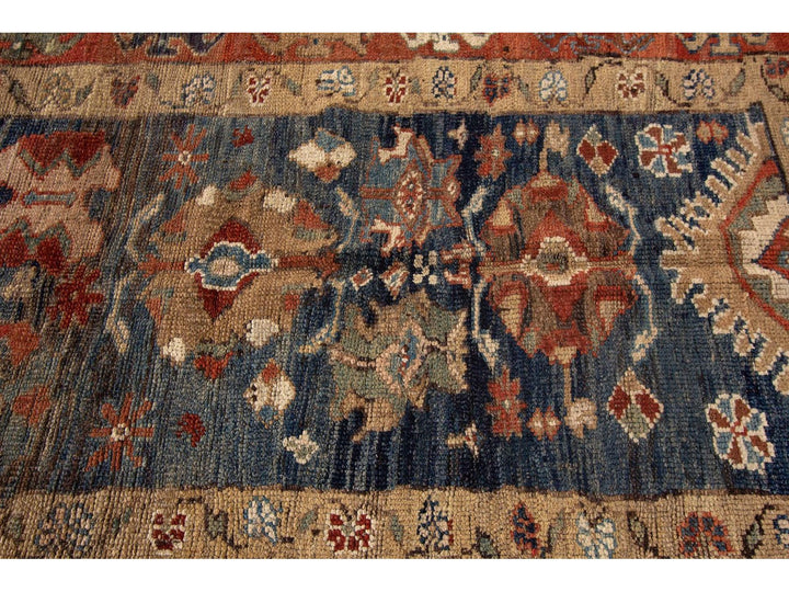 Vintage Style Bakshaish Rug, 4' X 10'
