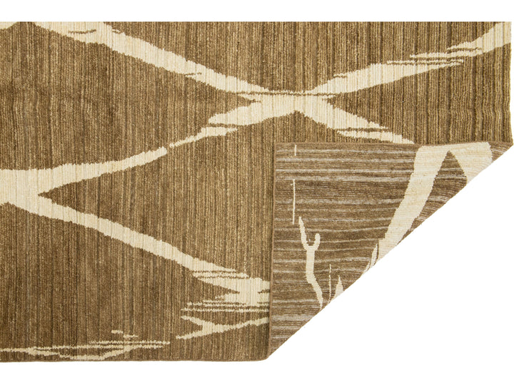 Modern Wool Rug 9 X 12