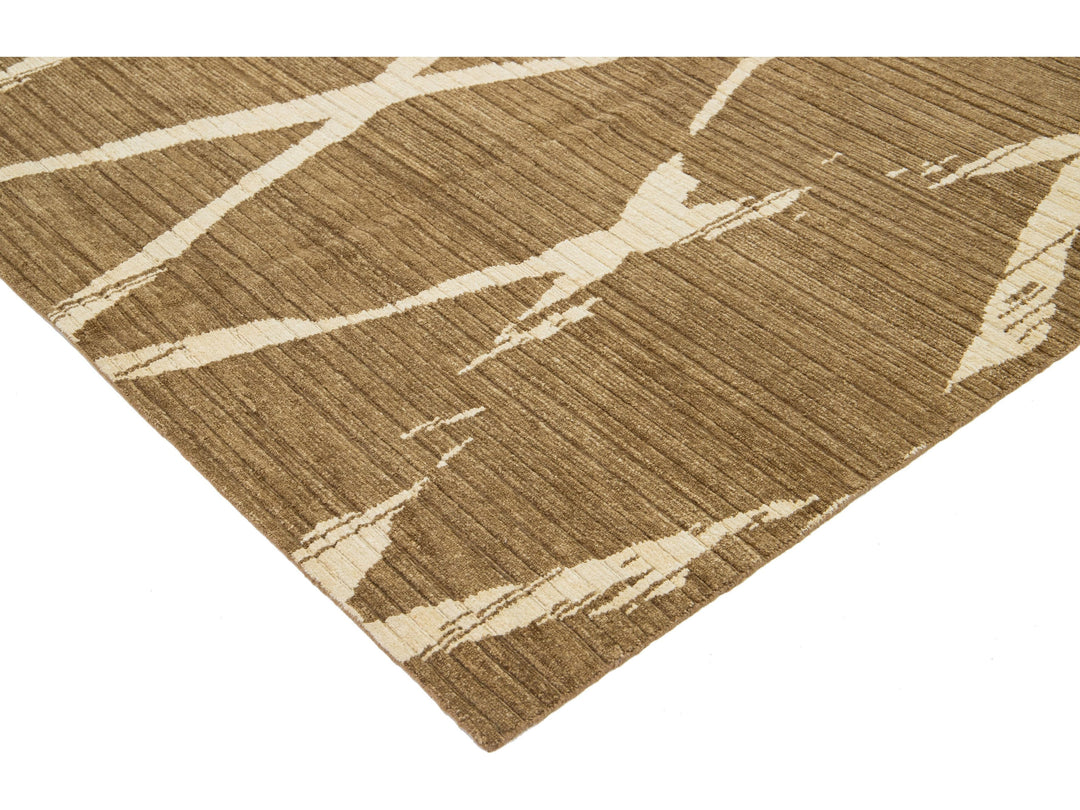 Modern Wool Rug 9 X 12