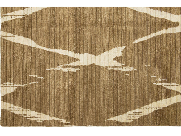 Modern Wool Rug 9 X 12