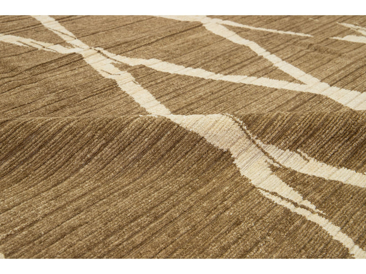 Modern Wool Rug 9 X 12