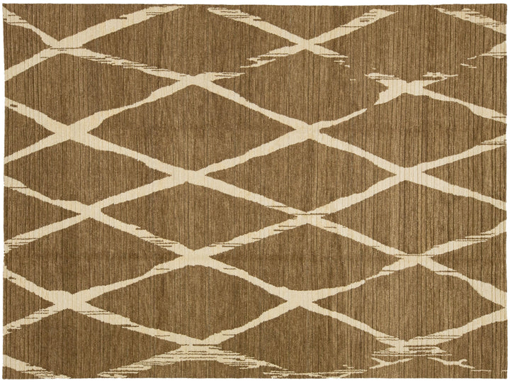 Modern Wool Rug 9 X 12