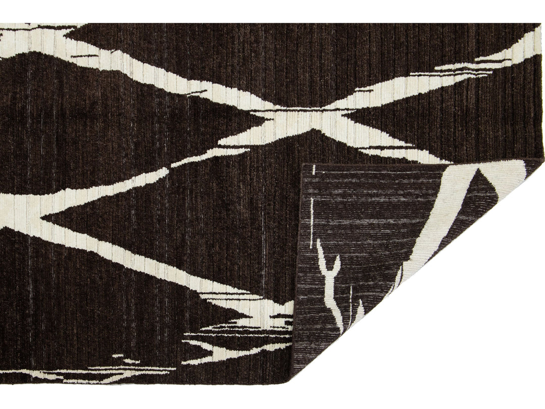 Modern Wool Rug 9 X 12