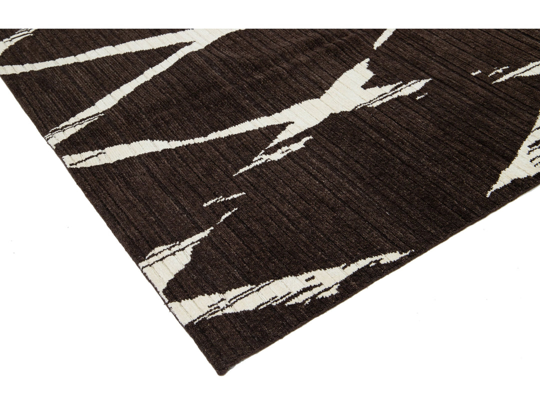 Modern Wool Rug 9 X 12