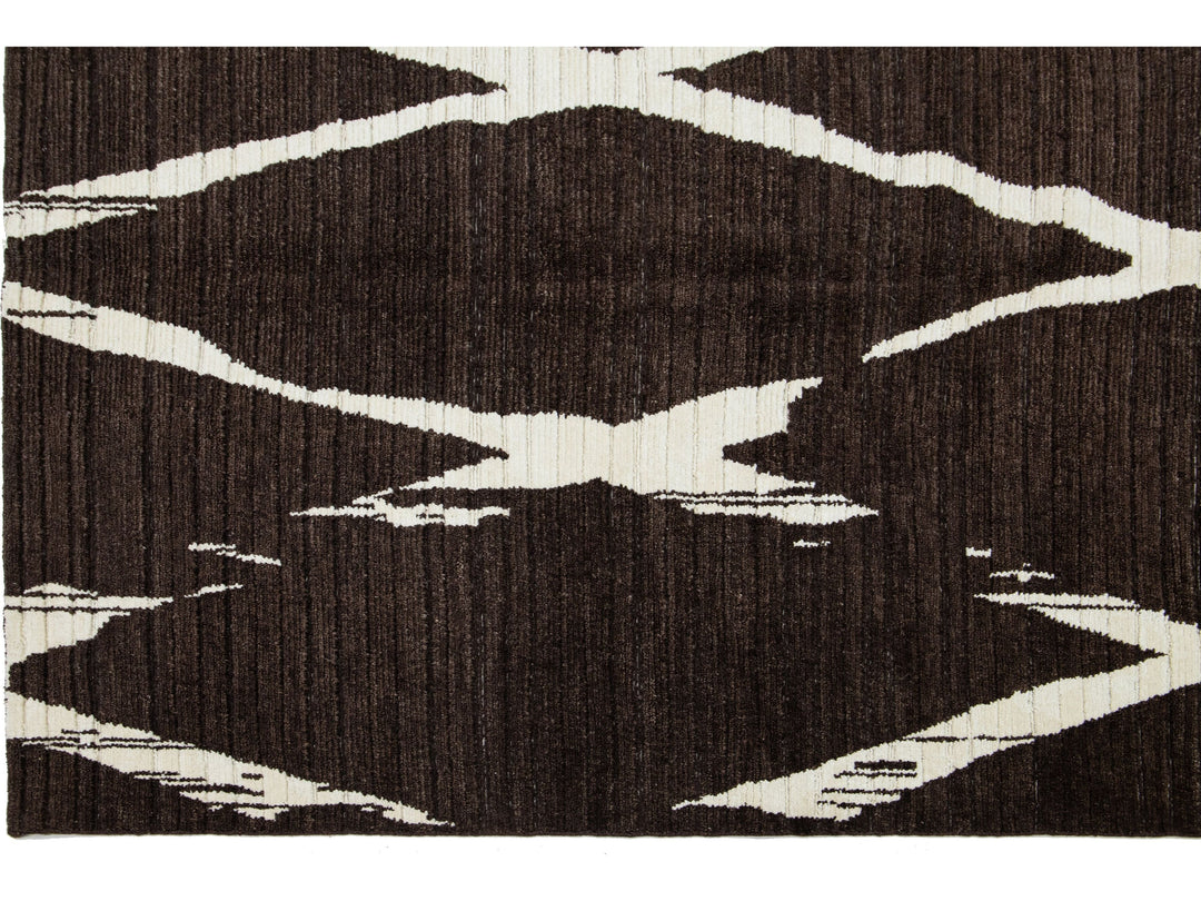 Modern Wool Rug 9 X 12
