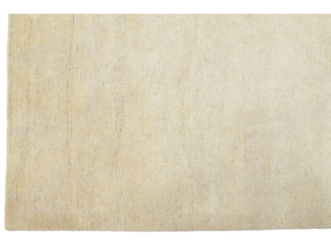 Modern Khotan Wool Rug 8 X 11