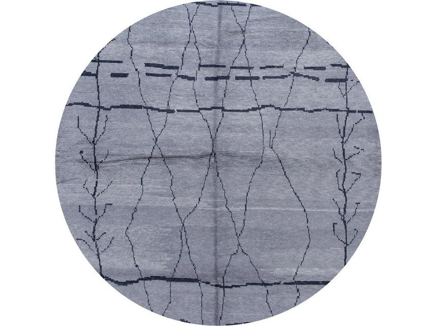 Modern Moroccan Style Wool Rug 8 X 13