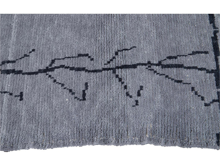 Modern Moroccan Style Wool Rug 8 X 13