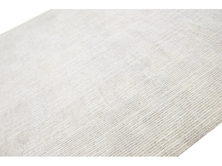 Modern Moroccan Wool Rug 12 X 15