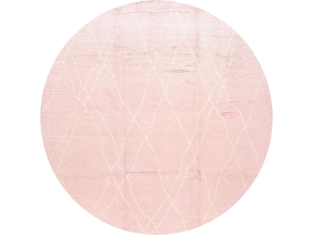 Modern Moroccan Style Wool Rug 10 X 14