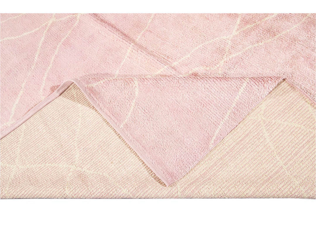 Modern Moroccan Style Wool Rug 10 X 14