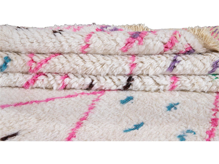 Modern Moroccan Style Wool Rug 10 X 13