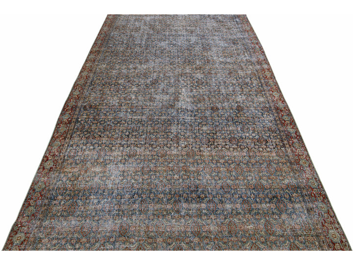 Antique Malayer Wool Rug 5 X 11