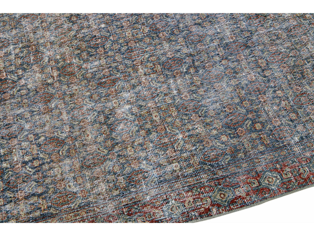 Antique Malayer Wool Rug 5 X 11