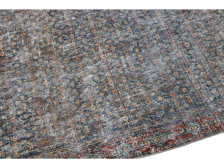 Antique Malayer Wool Rug 5 X 11