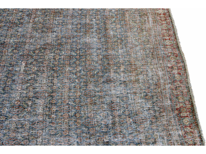 Antique Malayer Wool Rug 5 X 11