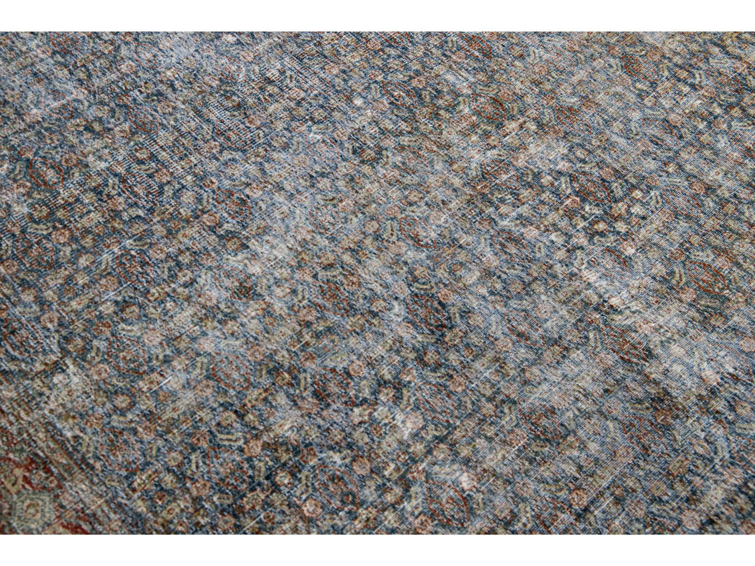 Antique Malayer Wool Rug 5 X 11