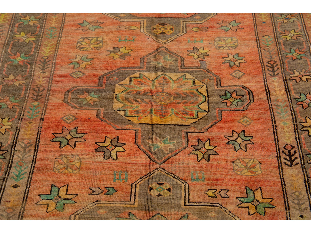 Antique Turkish Khotan Wool Rug 4 X 7