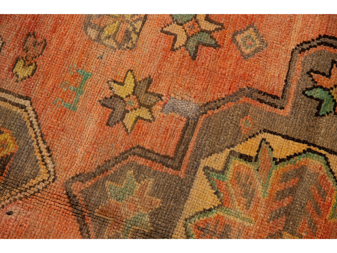 Antique Turkish Khotan Wool Rug 4 X 7