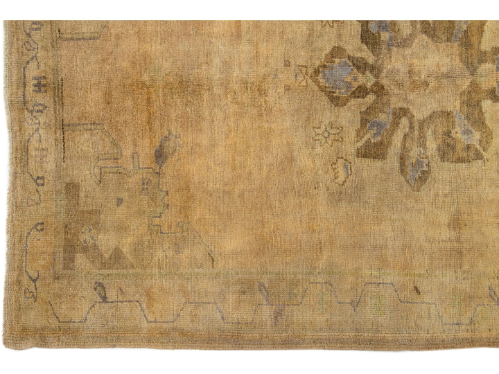 Antique Khotan Wool Rug 5 X 11