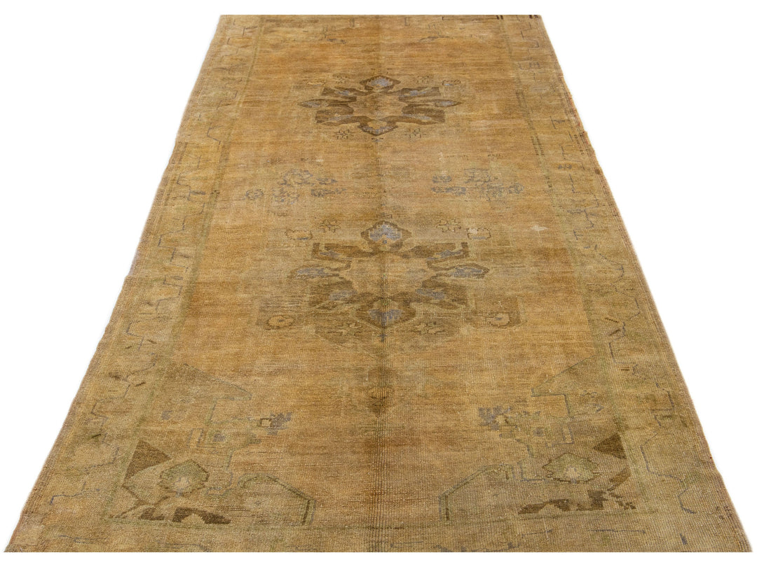 Antique Khotan Wool Rug 5 X 11