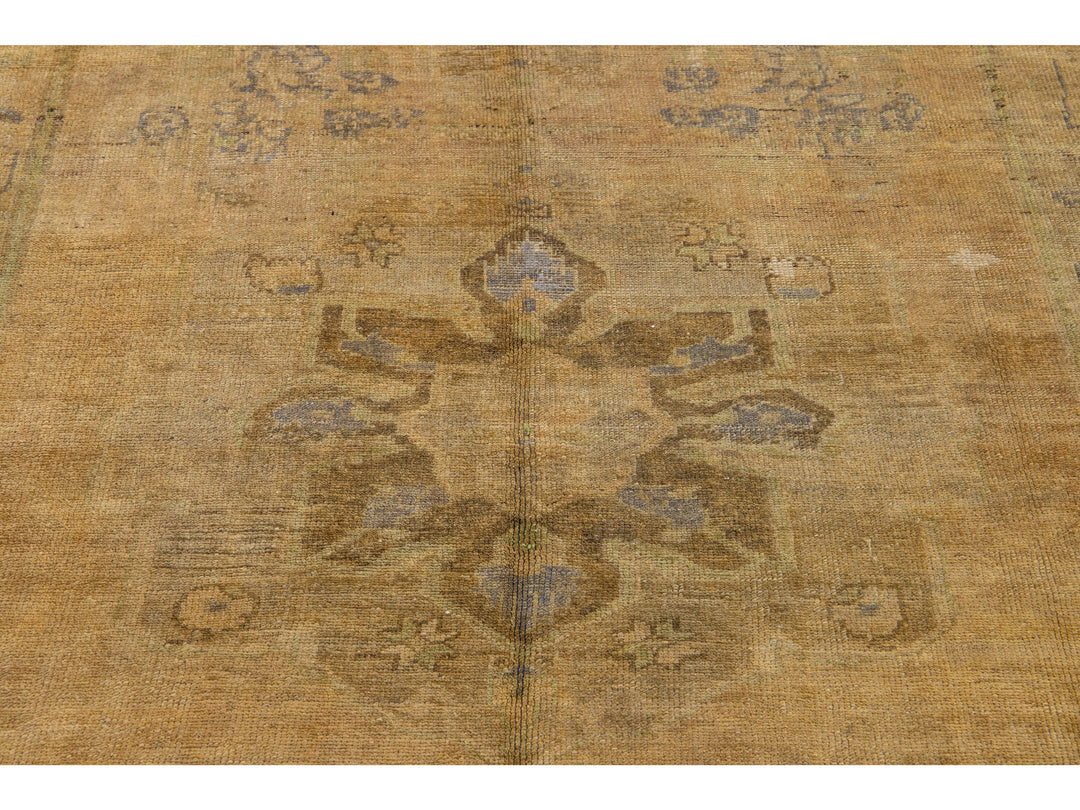 Antique Khotan Wool Rug 5 X 11