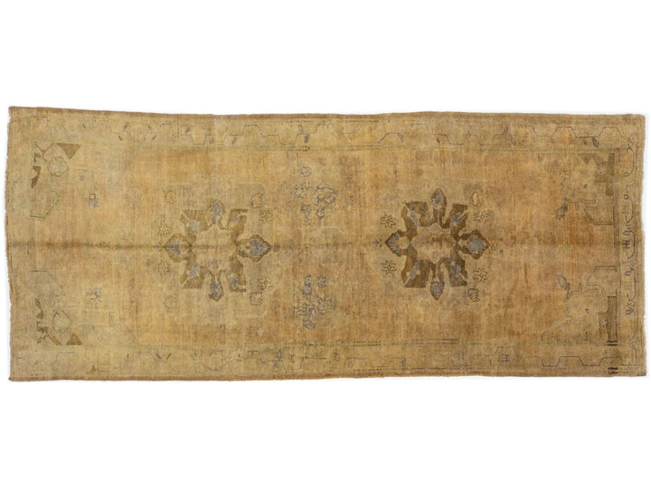 Antique Khotan Wool Rug 5 X 11