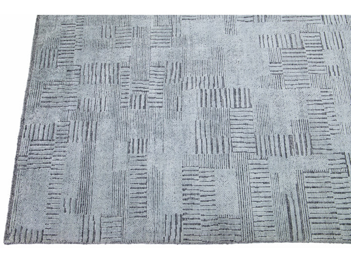Modern Moroccan Wool Rug 10 X 14