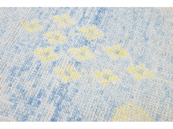 Modern Turkish Wool Rug 7 X 16