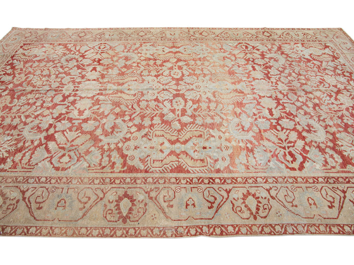 Antique Malayer Wool Rug 8 X 13