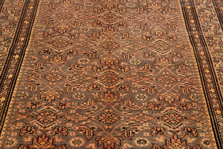 Antique Malayer Wool Runner 5 X 9